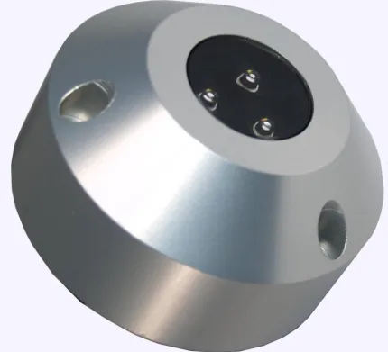 Projecteur LED barre de flèche PB54 - carter argent- lumière rouge - 19°