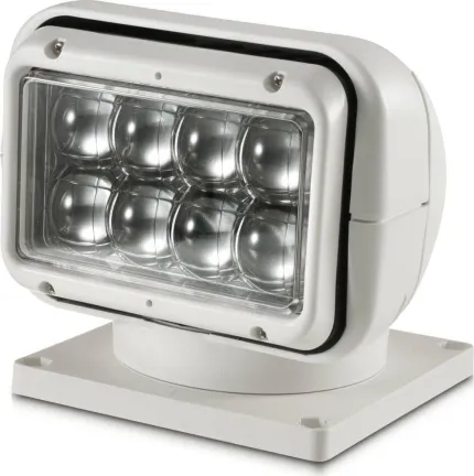 Projecteur motorisé 24V 32W LED - Version Blanc