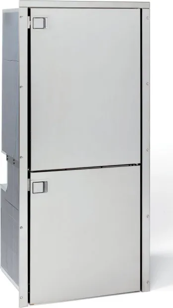 Réfrigérateur Conservateur 195L (130+65L) 12/24V Inox Cruise COMBI LINE