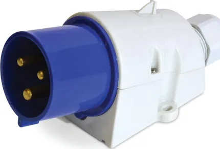 Socle T prise mâle 2P+T 32A-230V