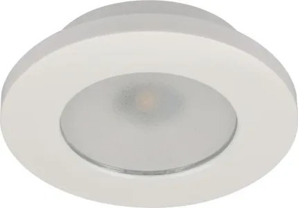 Spot LED Ø 72mm TED inox 10/30V blanc chaud