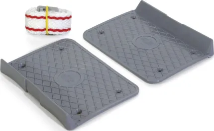 Support pour fixation bac à batterie