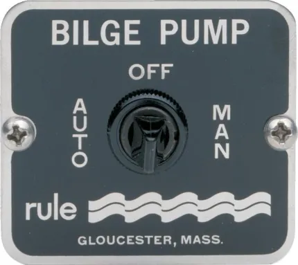 Tableau de commande pompe 3 positions 12/24V