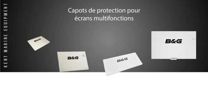 Capots de protection pour écrans multifonctions B&G