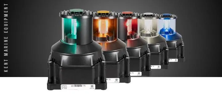 Feux de navigation < 50m Série 75 LED pour bateaux professionnels et navires