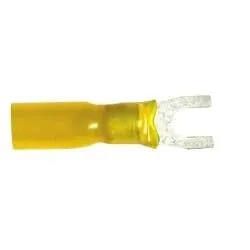 20 x cosse fourche 4 rouge étanche - Thermo-rétractable