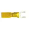 20 x cosse fourche 5 jaune étanche - Thermo-rétractable