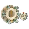 Accouplement semi-élastique 2,5 CV/100 tr/min - Ø tourteau 101.6mm