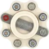 Accouplement semi-élastique 8 CV/100 tr/min-Ø tourteau 127mm