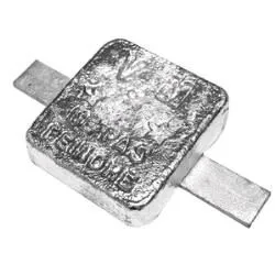 Anode à souder zinc US MIL L300mm