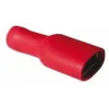 Boîte 100 cosse femelles  isolées 6.3mm rouge - standard