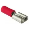 Boîte 100 cosses femelles 6.3mm bleu - standard