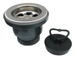 Bonde droite plastique 1