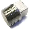 Bouchon mâle inox 1''