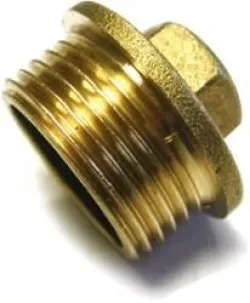 Bouchon mâle laiton 1/4''