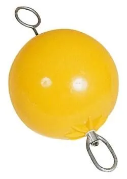 Bouée de mouillage blanche Ø400 L760mm