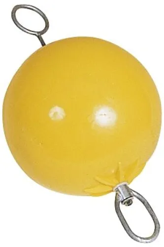 Bouée de mouillage jaune Ø400 L760mm