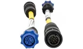 Câble adaptateur de sonde Prise Bleue Navico pour Testeur TDT1000 