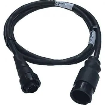 Mix&Match : Câble adaptateur de 1m pour sonde CHIRP High & Medium 12MM vers prise sondeur Navico Xsonic 5 à 9 Broches