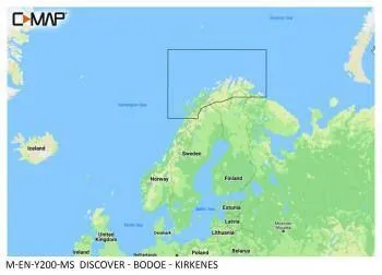 Carte C-MAP® Discover™ Bodo / Kirkenes