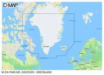 Carte C-MAP® Discover™ Groenland