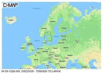 Carte C-MAP® Discover™ Torbekov / Larvik