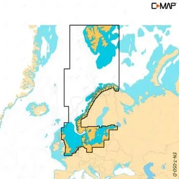 Carte C-MAP® Discover™ X Europe Centrale Nord