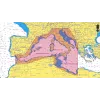 Carte C-MAP® Max Méditerranée Ouest - Côtes Bathymétrie