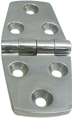 Charnière inox forgé 38x75x5mm