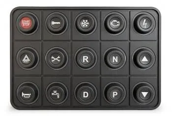 Clavier de commande Powerkey Pro 15 touches Ø15mm