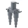 Coude anti-siphon + tuyau sans clapet Ø13, 19, 25 et 32mm