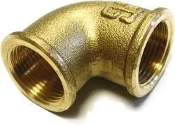 Coude femelle laiton 3/8''