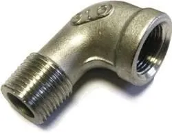 Coude mâle/femelle inox 1/2''