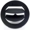 Diffuseur orientable / obturable Ø50mm noir