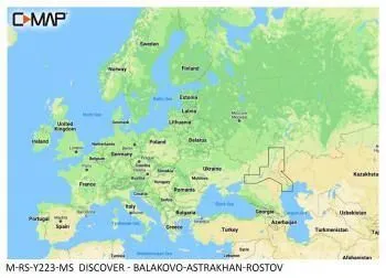 Carte C-MAP® Discover™ Balakovo /Astrakhan / Rostov