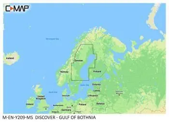 Carte C-MAP® Discover™ Golfe de Botnie