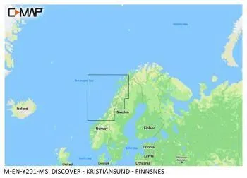 Carte C-MAP® Discover™ Kristiansund / Finnsnes