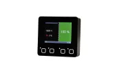 Ecran 12/24V couleur 2.4'' 320x240 pixels et 500cd/m², avec 4 touches sensitives, 1 capteur luminosité, 1 buzzer interne, 1 port de communication CAN, avec cordon CAN 3m et connecteur M12 5 broches et Interface pour batterie Crosseven Lithium CAN