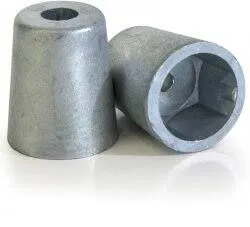 Embout conique arbre Ø45mm 6 pans