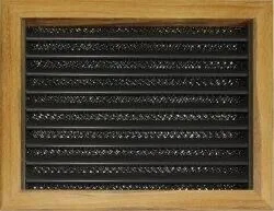 Grille reprise teck 300x300mm