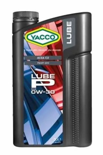 Huile Moteur LUBE P 0W-30 Norme PSA - 5 Litres