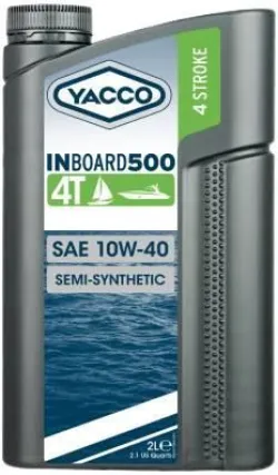 Huile Yacco Inboard 500 4T 10W40 - 2L