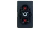 INTERRUPTEUR ON-OFF-ON 1 PÔLE LUMINEUX 12V