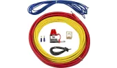 Kit câblage d'alimentation amplificateur 8AWG avec protection