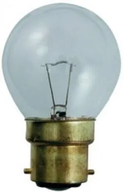 Lampe B22 sphérique 24V 25W