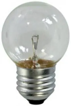 Lampe E27 sphère 24V 25W