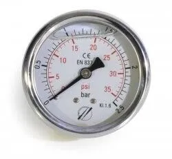 Manomètre axial 0-400b Ø 63mm