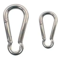 Mousqueton inox 316 Ø10mm