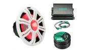 Pack Sub : Ampli + Subwoofer 10'' LED