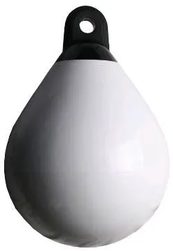 Pare-battage bouée blanc / anneau noir Ø 550mm